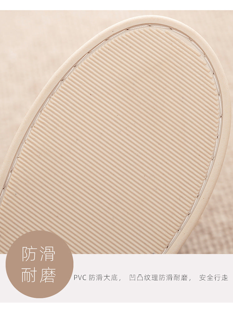 halluci Fish Mouth Plush Tassel Ball Slippers Non-Slip Rubber Bottom Home Comfortable Slippers for Women