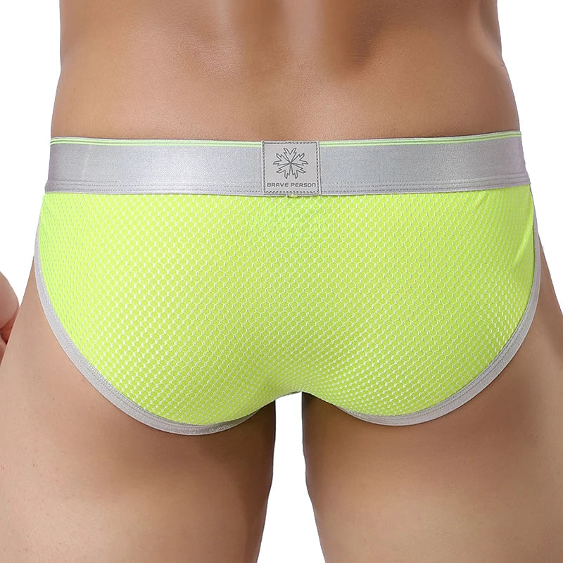 Sexy Men Underwear Briefs Breathable Underpants U Convex Pouch Low Waist Male Panties