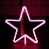 LED Neon Lights Wedding Bar Decoration Battery USB Powered Stylised Lights Lamp Alphabet Light up Sign Party