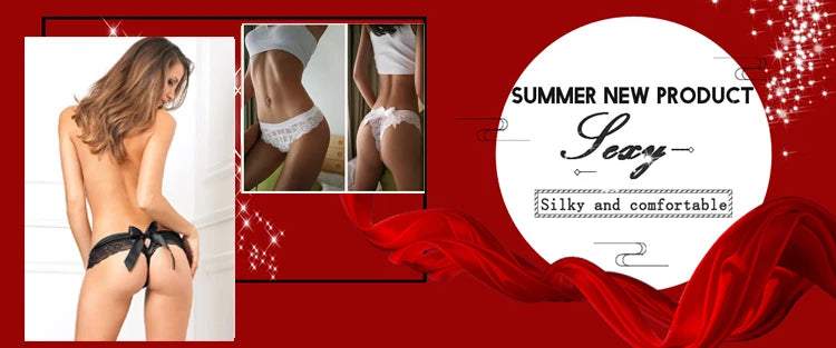 Sexy Underwear Women  Erotic Sensual Lace Crotchless Thongs Hot  High Quality Low Waist Feminina's Panties Tempting Pretty Brief