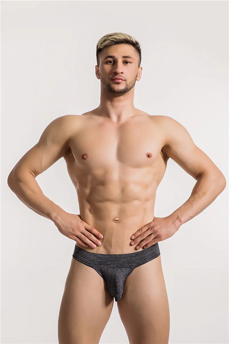 Men Underwear Sexy Briefs Solid  Soft Mens Underpants Male Panties Shorts short pants