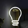 LED Neon Lights Wedding Bar Decoration Battery USB Powered Stylised Lights Lamp Alphabet Light up Sign Party