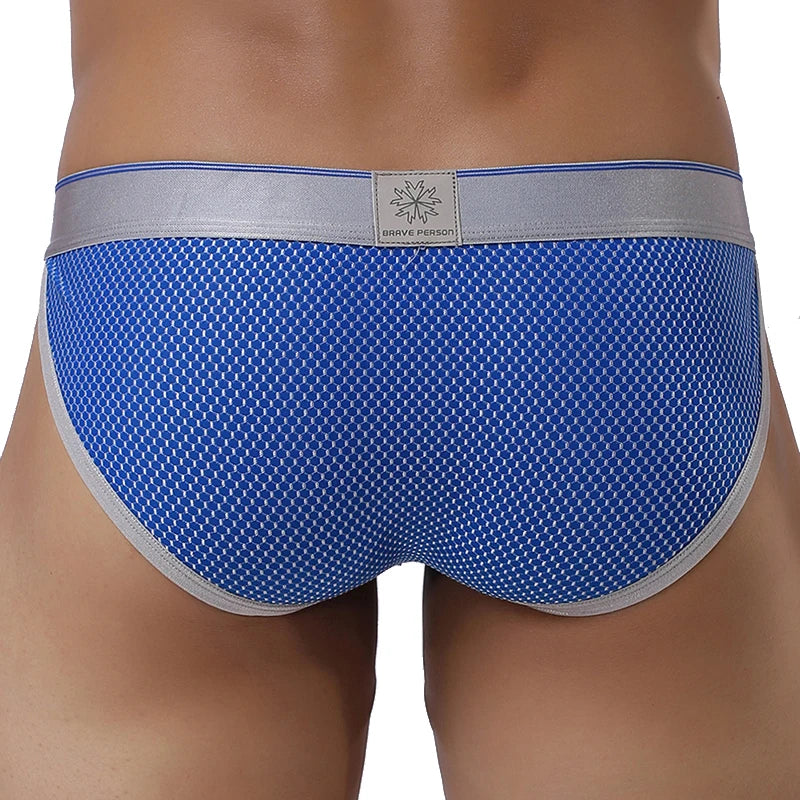Sexy Men Underwear Briefs Breathable Underpants U Convex Pouch Low Waist Male Panties