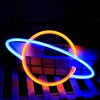 LED Neon Lights Wedding Bar Decoration Battery USB Powered Stylised Lights Lamp Alphabet Light up Sign Party