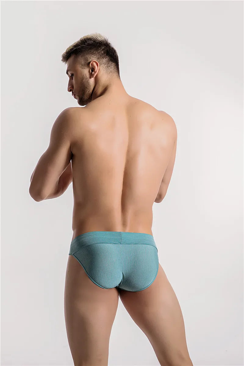 Men Underwear Sexy Briefs Solid  Soft Mens Underpants Male Panties Shorts short pants