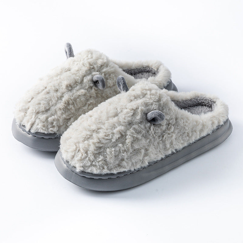 Haven Plush-Lined Cartoon Slippers