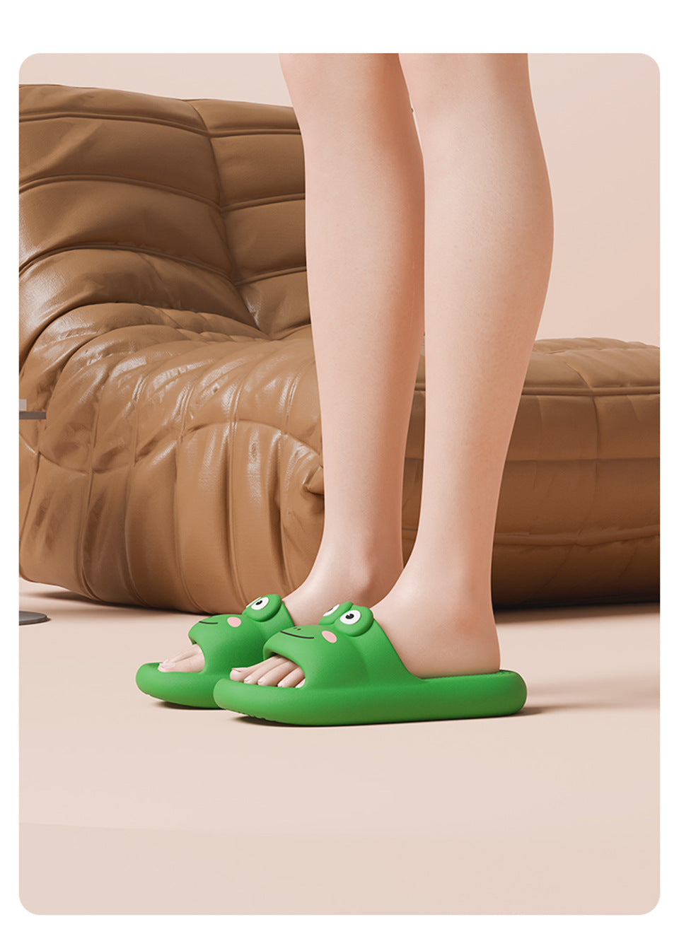 Indoor Home Slippers Student Lovers Dormitory Eva Anti-odor Bathroom Non-slip Cartoon Cute Household Slippers