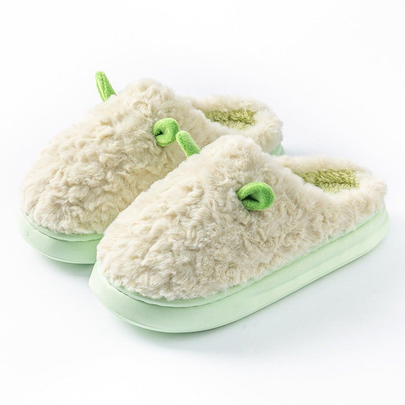 Haven Plush-Lined Cartoon Slippers