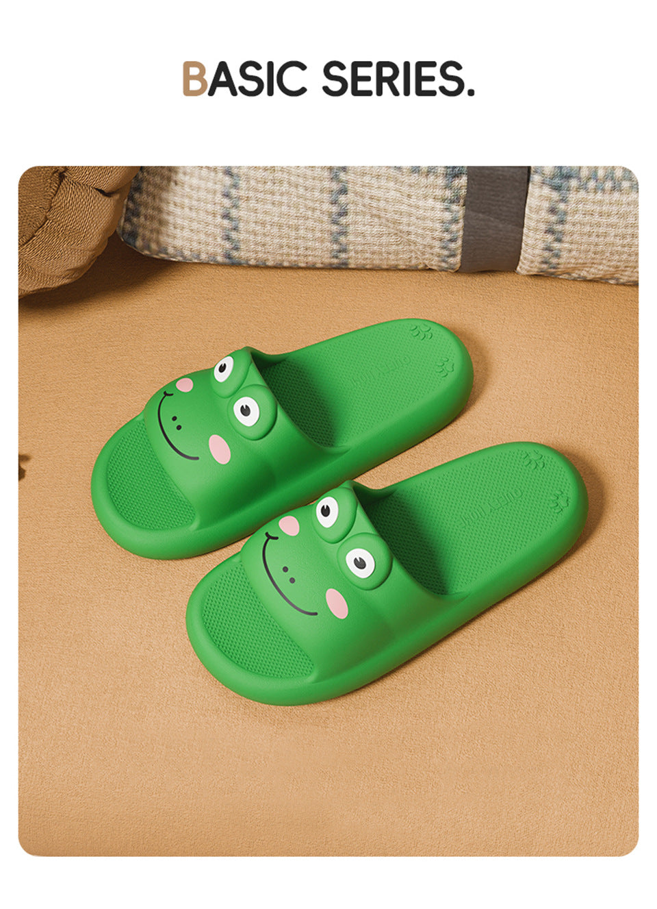 Indoor Home Slippers Student Lovers Dormitory Eva Anti-odor Bathroom Non-slip Cartoon Cute Household Slippers