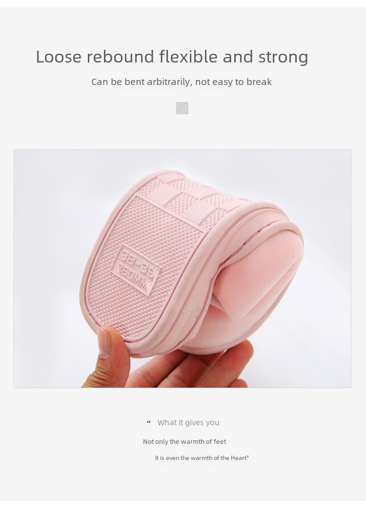 Factory Direct Delivery Winter Cartoon Couple Slippers Home Plush Slippers Women's Warm Cotton Slippers Cute Animal Indoor Slippers