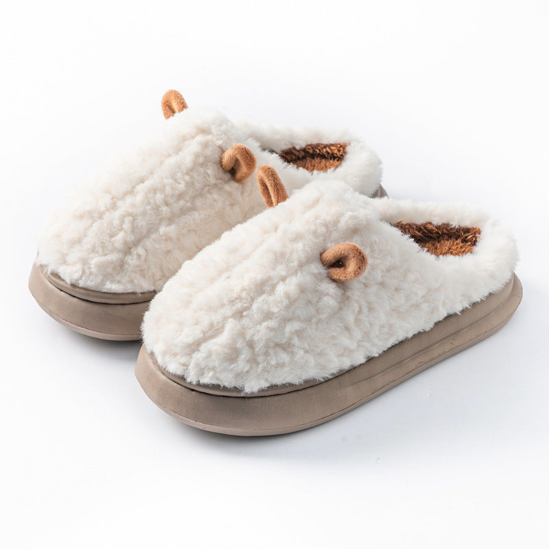 Haven Plush-Lined Cartoon Slippers