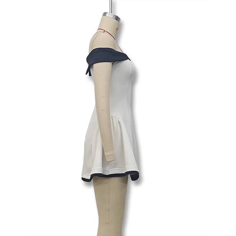Women's Strapless Ruffle Mini Dress