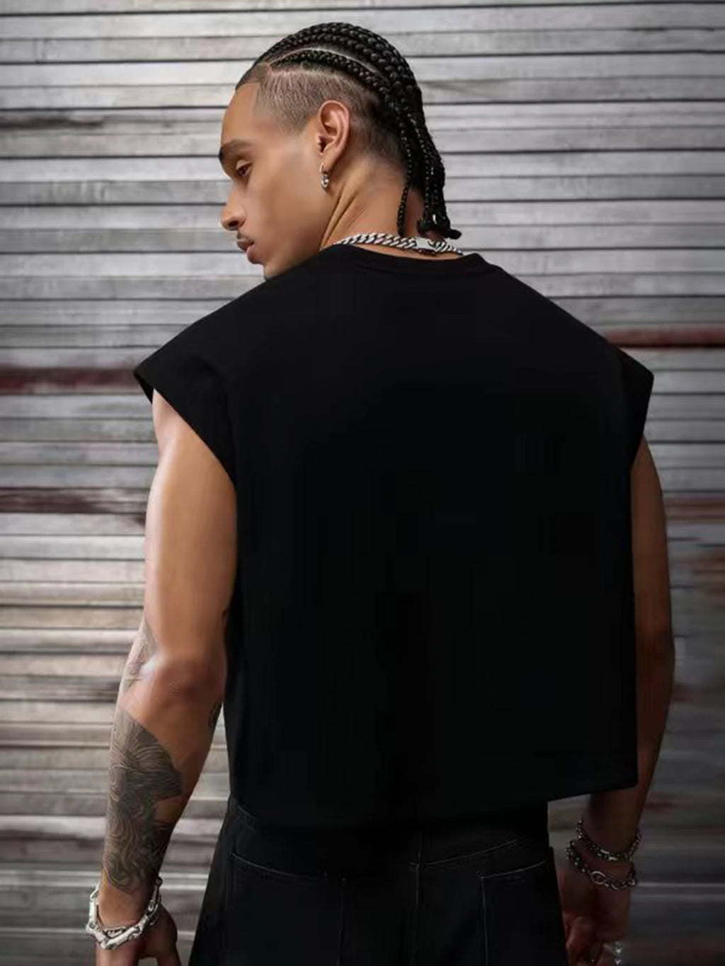 Men's Oversized Streetwear Tank Top