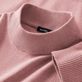 Animal Game Mens Mock Neck Casual Woolen Sweater Half Turtleneck Pullovers Sweaters  Knitwear Men's Cold Blouse Outdoor Coats