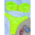Mara Bandeau & Thong Bikini Set