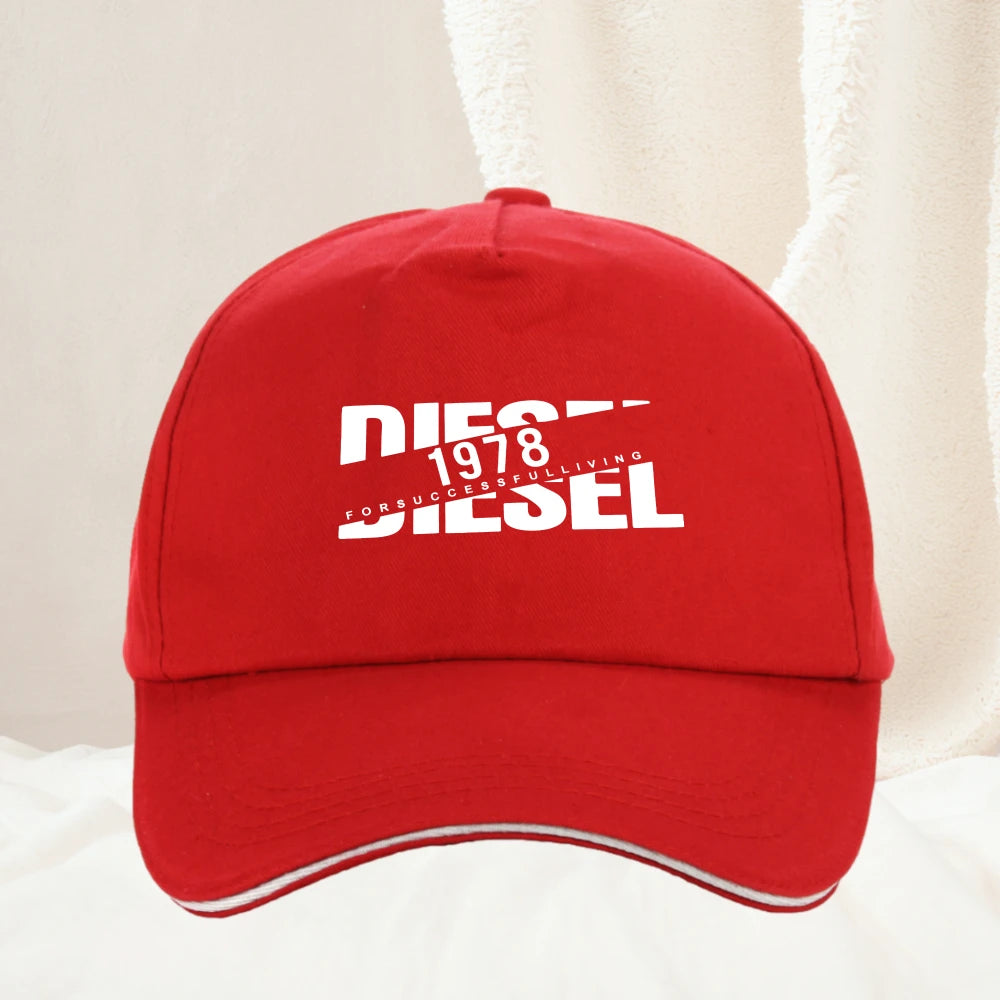 Men and Women's Diesel 1978 Casual baseball cap Fashion Men Women Sport outdoor sun protection hats