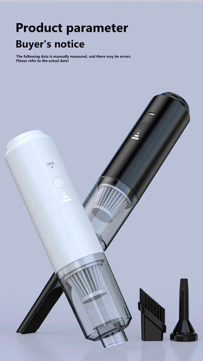 Vacuum Cleaner  Cleaner Cleaning Powerful Suction Handheld Car Vacuum Cleaner Rechargeable for Car and Home Auto Car Vacuum 2026