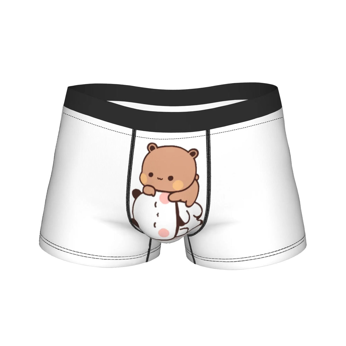 Good Night Bubu Dudu Men's Underwear  Boxer Briefs Shorts Panties Humor Breathable Underpants for Male M-XXL