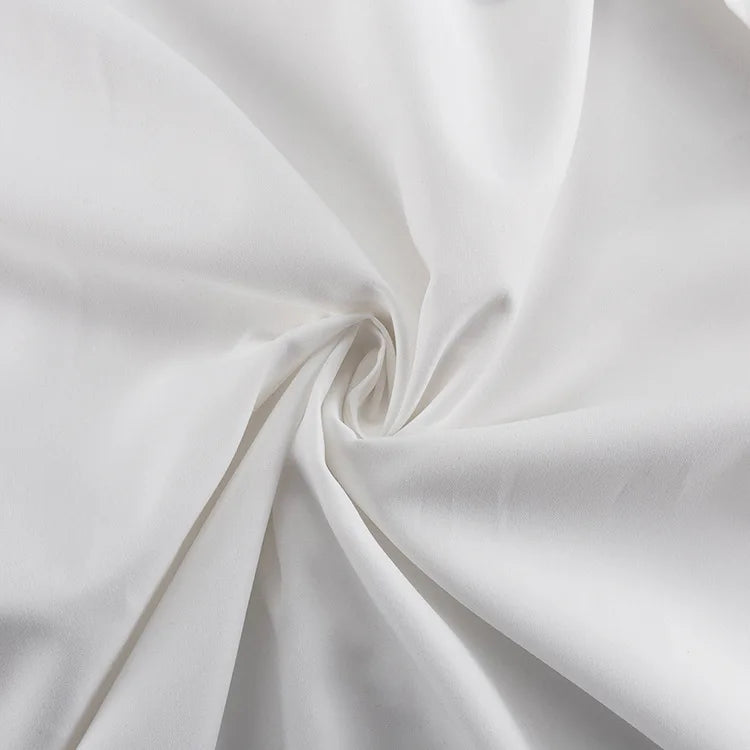 2025 New Fashion Women's Clothing Is A Complete Set of Simple and Loose White Shirts with Waist Seals
