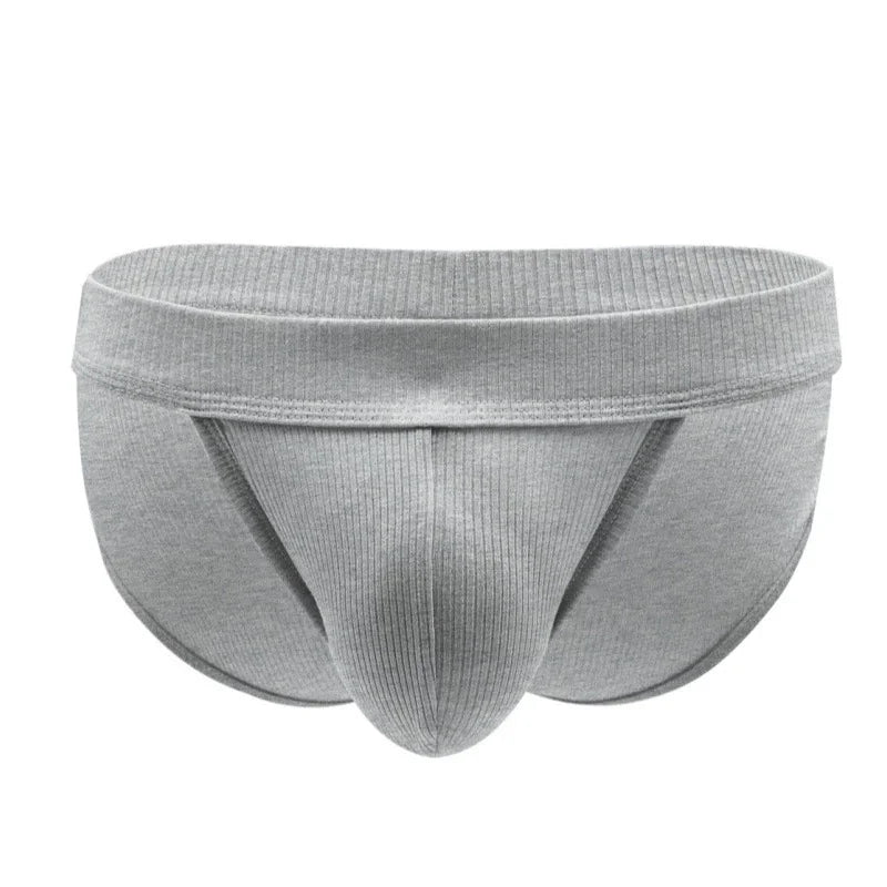 Sexy Men Briefs Underwear Mens Modal Soft U Convex Pouch Underpants Homme Breathable Comfortable Mid Waist Male Panties Cuecas