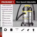 Wet Dry Vacuum Cleaner 25L/40L Large Capacity Strong Suction Powerful for Car Home Hotel Workshop Vacuum Dust Collectors