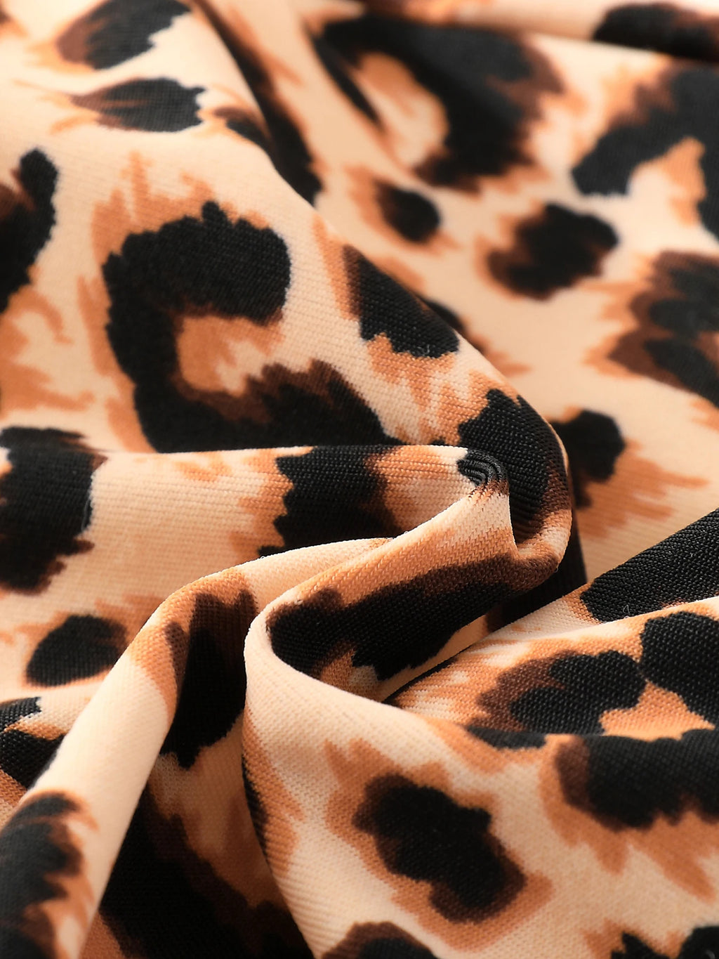 1pc Women's Leopard Print Comfortable Underwear For Everyday Wear Casual