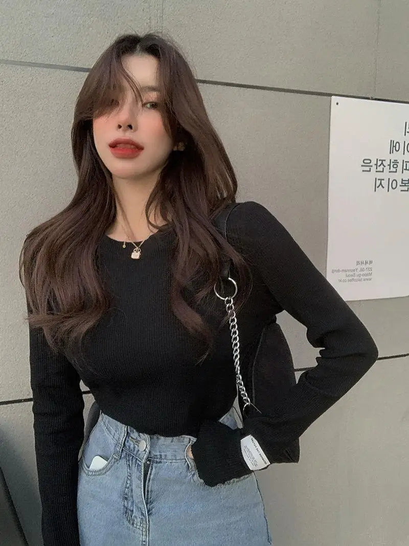Clothing T Shirt Woman Beige Korean Fashion Streetwear Clothes Top Cute Women's Tshirt High Quality Aesthetic Hot Pullover
