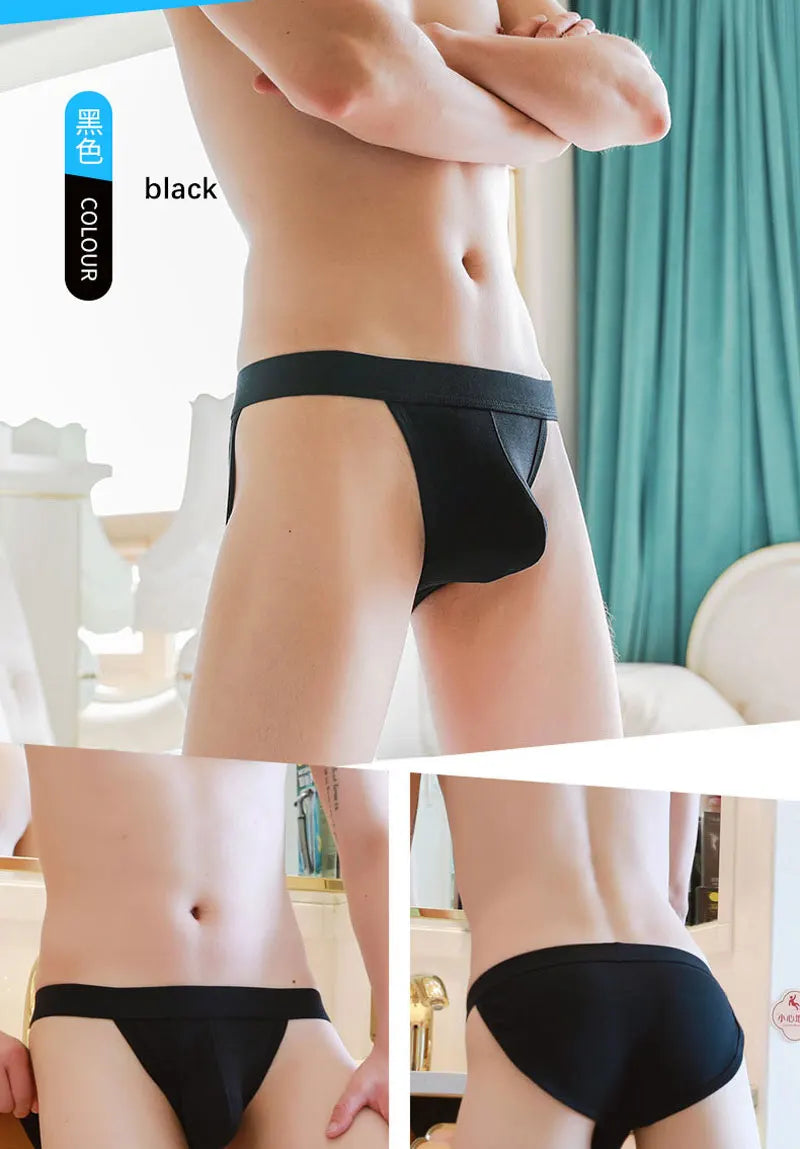 Men Panties Sexy Penis Pouch Slip Homme For Man Cotton Soft Underwear Breathable Seamless Underpants Male Briefs Jockstrap Cueca