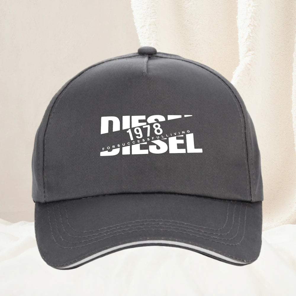 Men and Women's Diesel 1978 Casual baseball cap Fashion Men Women Sport outdoor sun protection hats