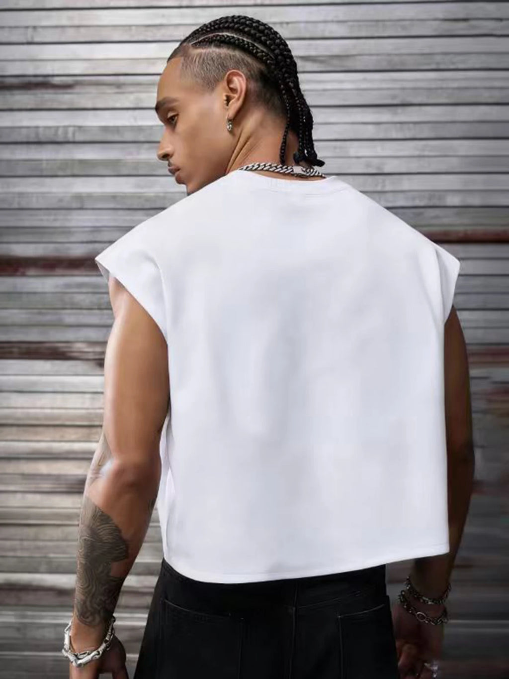 Men's Oversized Streetwear Tank Top