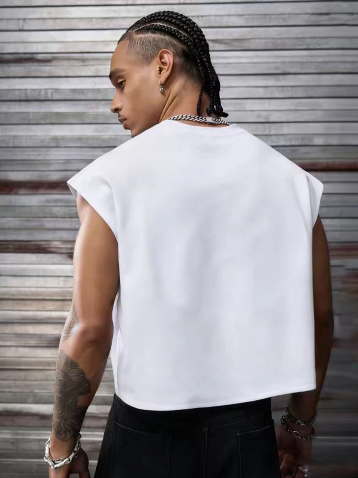 Men's Oversized Streetwear Tank Top