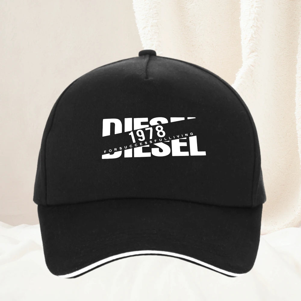 Men and Women's Diesel 1978 Casual baseball cap Fashion Men Women Sport outdoor sun protection hats