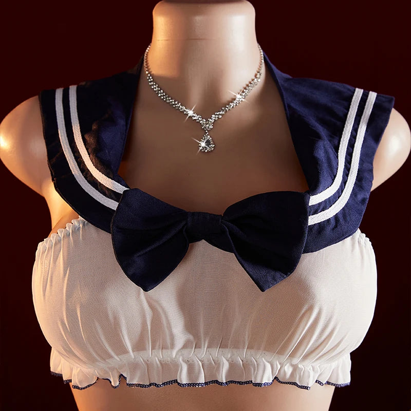 Exotic Clothing Porn Cosplay Schoolgirl Uniform Erotic Women Underwear Open Crotch Sexy Lingerie Fetish Babydolls Dress Costume