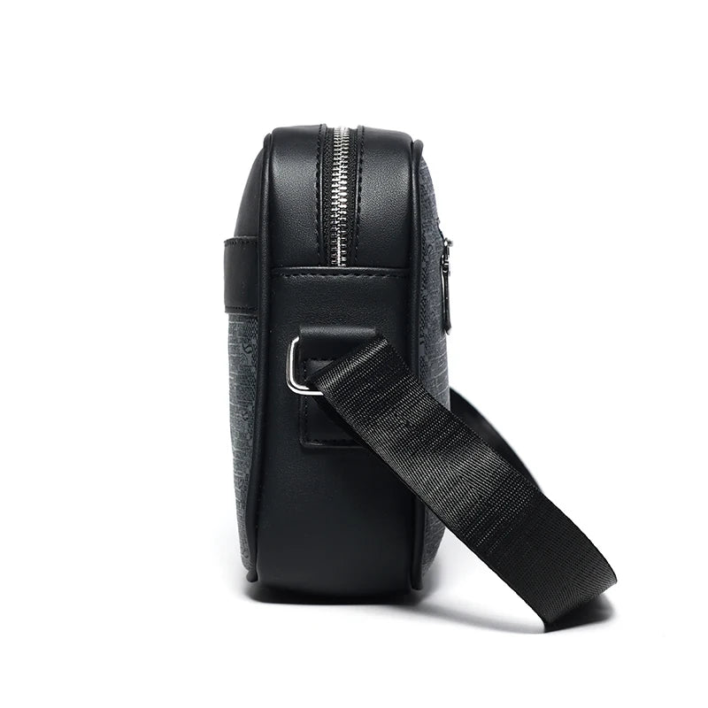 Luxury Vintage Crossbody Bags for Men Leather Shoulder Bag Male Black Side Bag Business Messenger Bag For Men Sling Bags