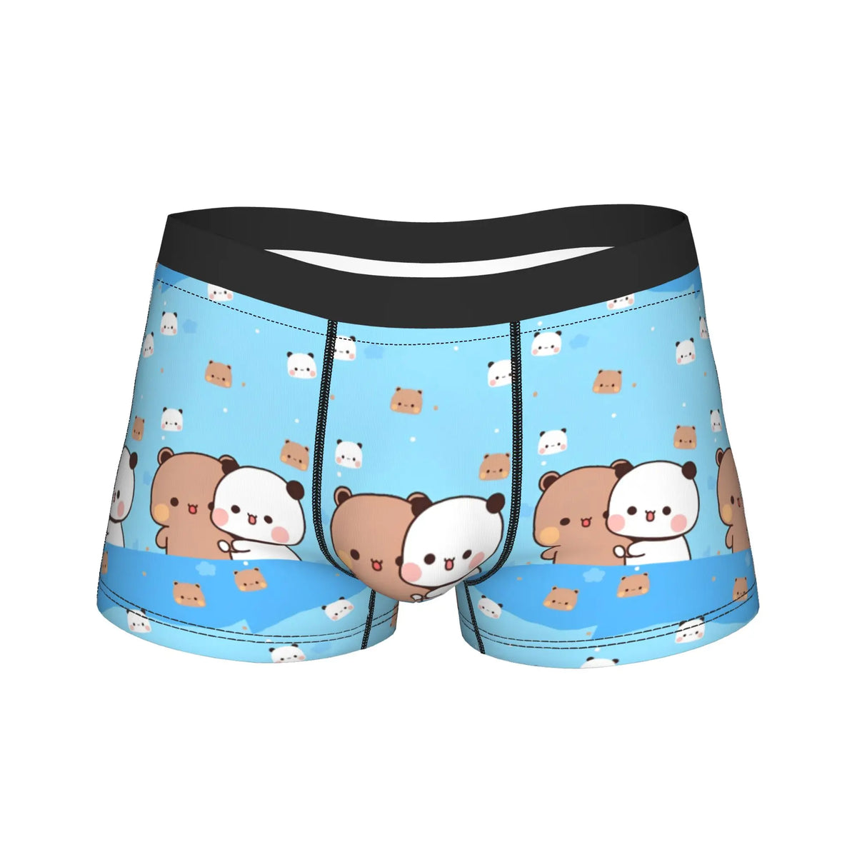 Good Night Bubu Dudu Men's Underwear  Boxer Briefs Shorts Panties Humor Breathable Underpants for Male M-XXL