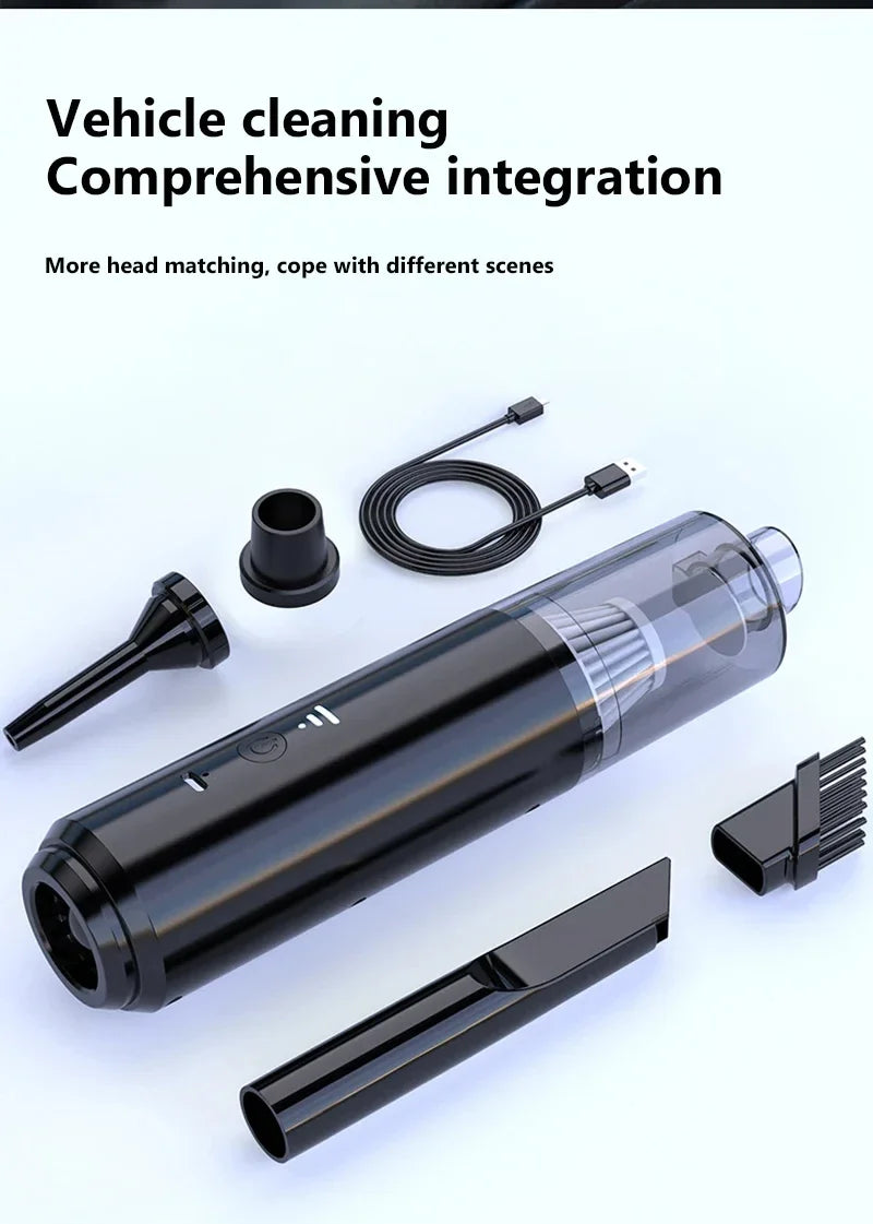 Vacuum Cleaner  Cleaner Cleaning Powerful Suction Handheld Car Vacuum Cleaner Rechargeable for Car and Home Auto Car Vacuum 2026