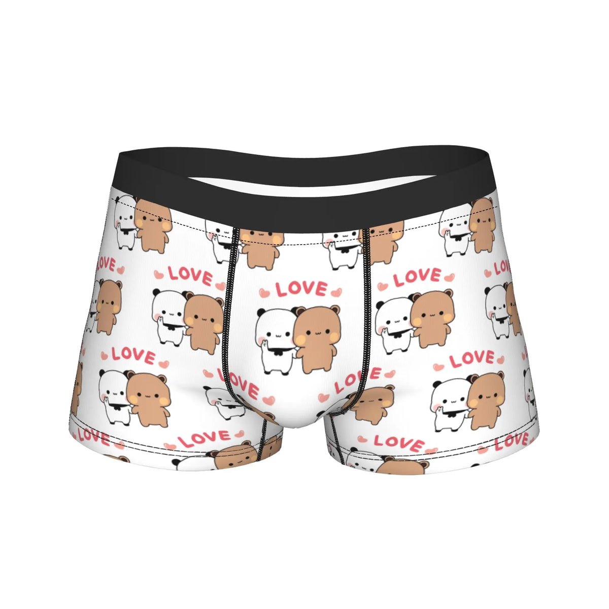 Good Night Bubu Dudu Men's Underwear  Boxer Briefs Shorts Panties Humor Breathable Underpants for Male M-XXL