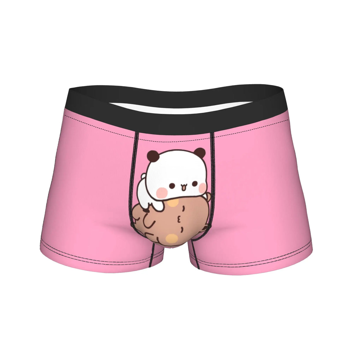 Good Night Bubu Dudu Men's Underwear  Boxer Briefs Shorts Panties Humor Breathable Underpants for Male M-XXL