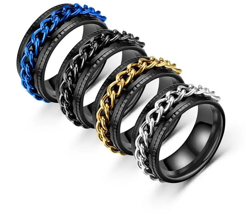 Men's Stainless-Steel Ring