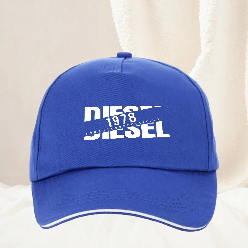 Men and Women's Diesel 1978 Casual baseball cap Fashion Men Women Sport outdoor sun protection hats