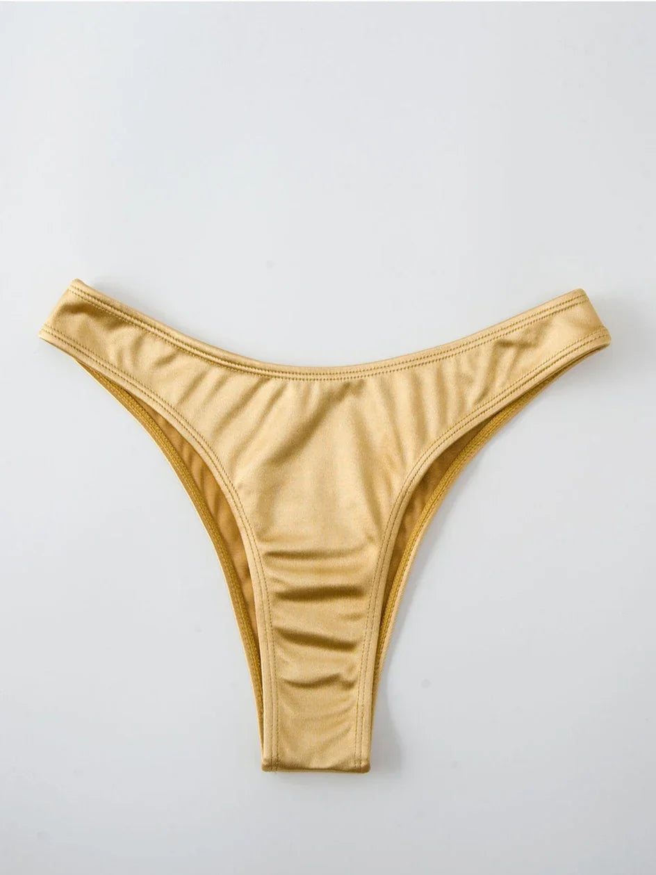Mara Bandeau & Thong Bikini Set