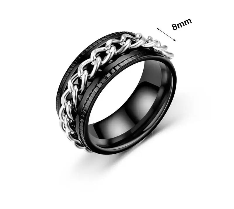 Men's Stainless-Steel Ring