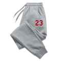 Men's Pants  Print Fleece Sweatpants Warm Jogging Pants Male Outdoor Trousers Straight Fashion Workout Sports Casual Long Pant