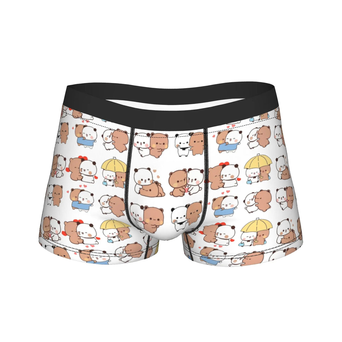 Good Night Bubu Dudu Men's Underwear  Boxer Briefs Shorts Panties Humor Breathable Underpants for Male M-XXL