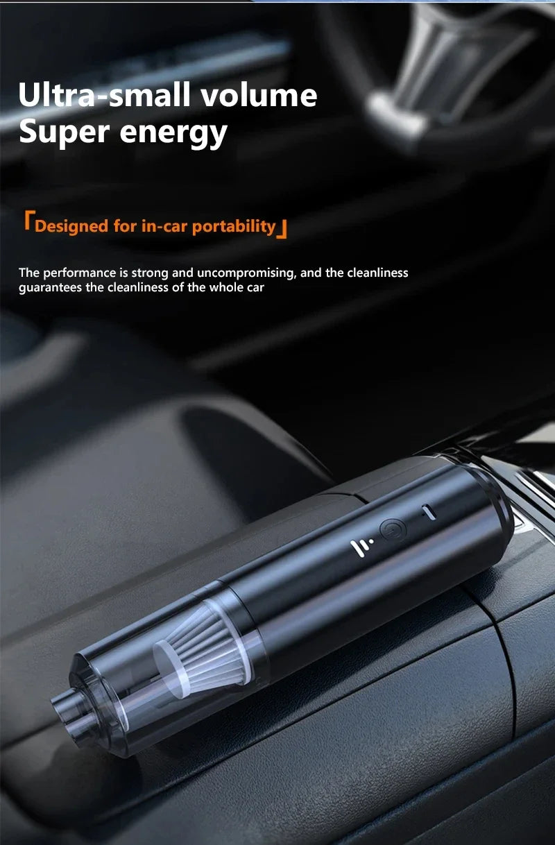 Vacuum Cleaner  Cleaner Cleaning Powerful Suction Handheld Car Vacuum Cleaner Rechargeable for Car and Home Auto Car Vacuum 2026