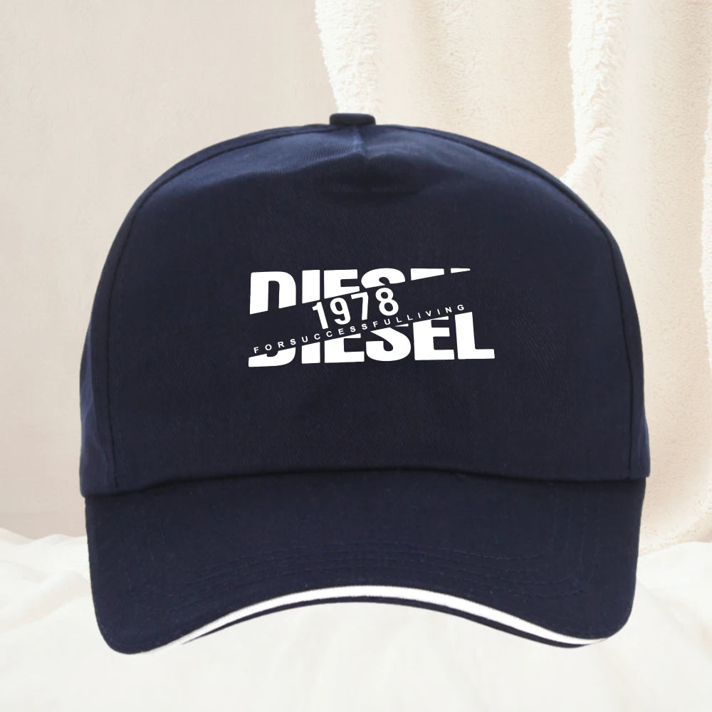 Men and Women's Diesel 1978 Casual baseball cap Fashion Men Women Sport outdoor sun protection hats
