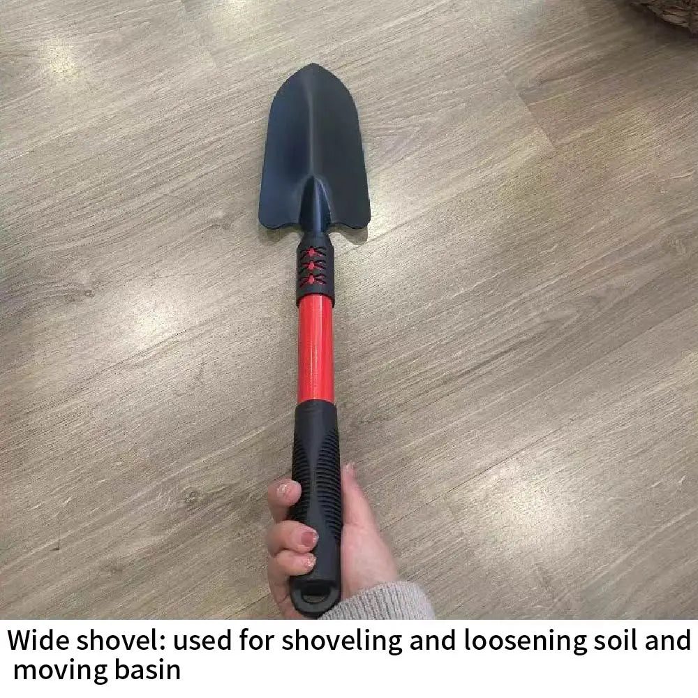 Manual Gardening Farming Hand Tools Set Shovel Weed Remover Small Hoe Rake for Garden Planting Vegetable Grass Digging Kids 제초