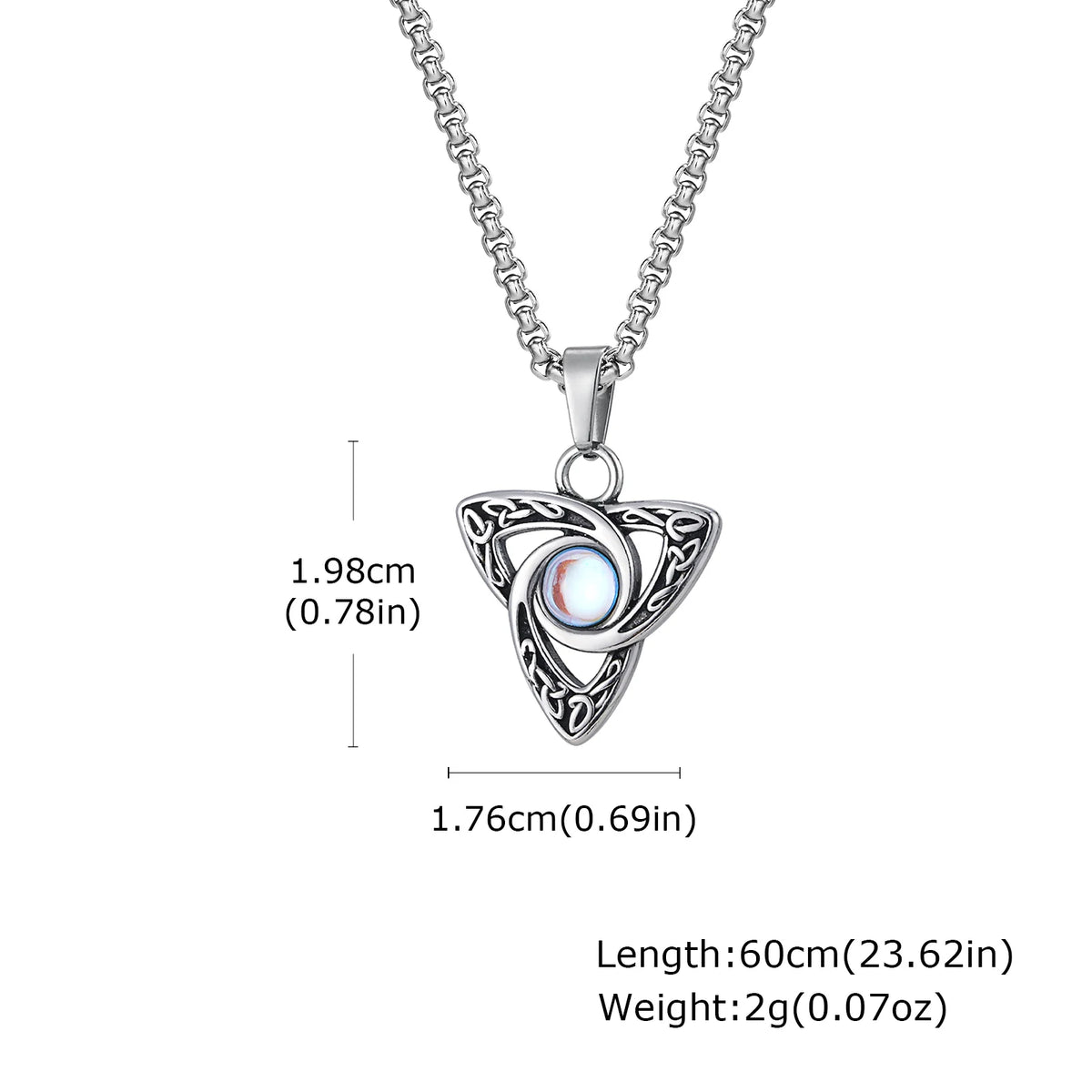 Men's Geometric Pendant Necklace