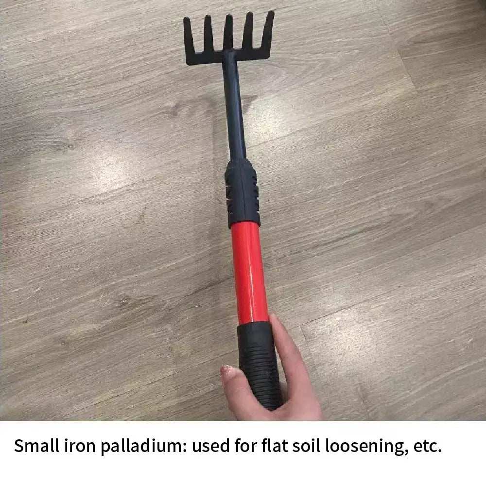 Manual Gardening Farming Hand Tools Set Shovel Weed Remover Small Hoe Rake for Garden Planting Vegetable Grass Digging Kids 제초