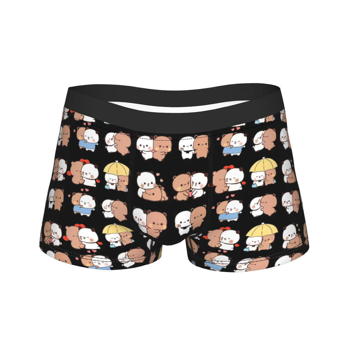 Good Night Bubu Dudu Men's Underwear  Boxer Briefs Shorts Panties Humor Breathable Underpants for Male M-XXL